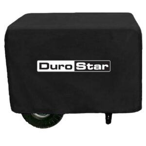 durostar small weather resistant portable generator cover dust guard protector
