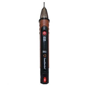 southwire tools & equipment 40136n ncv pen type detector with flashlight 50-600v ac pro, one size, red
