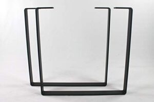 powdercoated steel dining table legs-choose your height and width