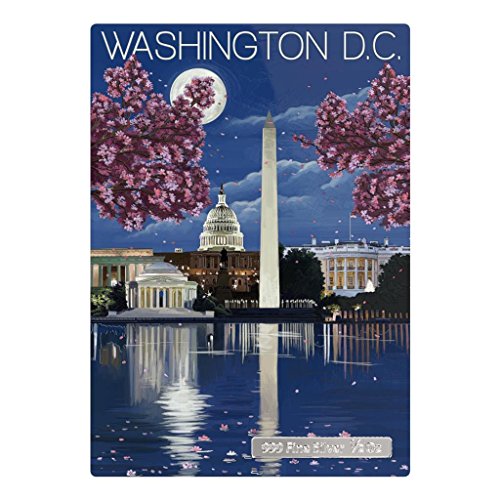 2015 NU limited NIUE 2015 $1 VINTAGE MINI POSTERS - WASHINGTON D.C. LIMITED 1/2 OZ SILVER COIN $1 Uncirculated