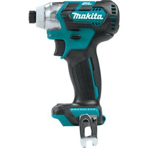 Makita DT04Z 12V Max CXT Lithium-Ion Brushless Cordless Impact Driver, Tool Only,