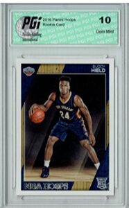 buddy hield 2016 nba hoops #266 rookie card pgi 10