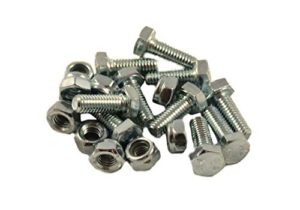 10 sets - auger shear pins bolts & nuts fits honda hs1132 hs624 hs828 hs928 hs724 & new hss series 724, 928, 1332