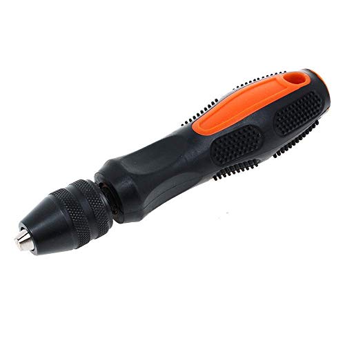 AUTOTOOLHOME Adjustable Pin Vise Hand Drill Chuck Capacity 0-5/16" Model Hobby Tool fit Drill Bit Screwdriver Bits