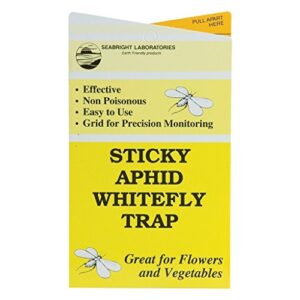 Sticky Thrips Leafminer Traps (15 pcs) and Yellow Sticky Aphid Whitefly Traps (15pcs)