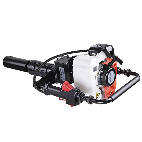 Yescom 900W 2 Stroke T Post Driver 32.7CC Gas Powered Portable Fence Pile Hammer Gasoline Motor Pile Driver with Piling Head Tools EPA Engine