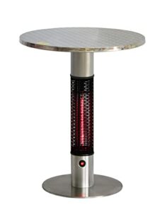 energ+ infrared electric outdoor heater - bistro table