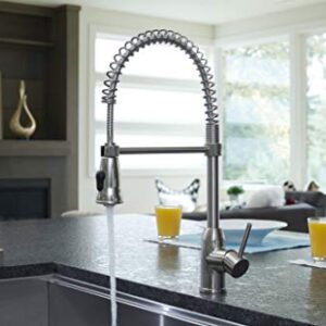 Pacific Bay Rainier Pull-Down Kitchen Sink Faucet (Chrome)