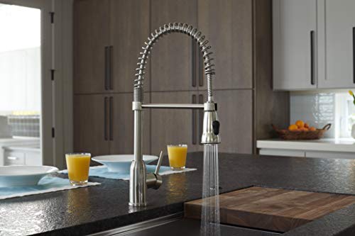 Pacific Bay Rainier Pull-Down Kitchen Sink Faucet (Chrome)