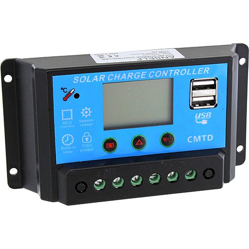 xUmp 20A 12V Lithium Battery Solar Charge Controller