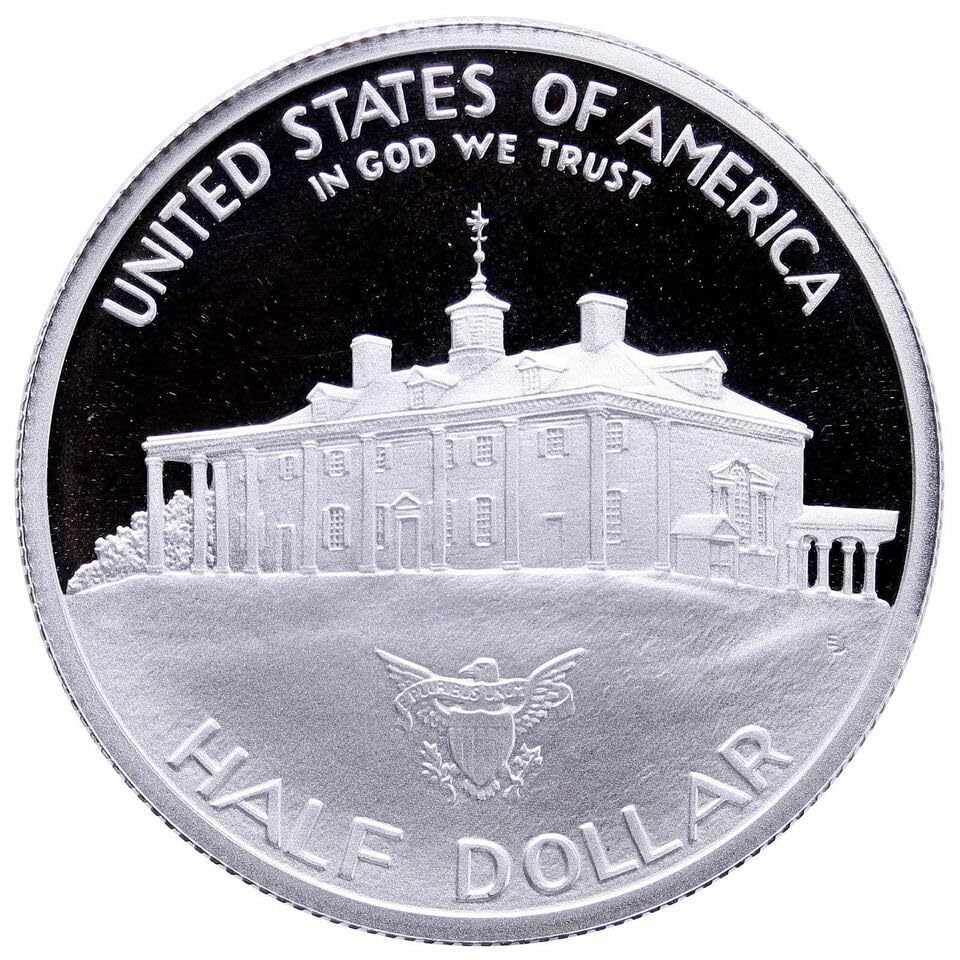 1982 S US Commemorative Proof Silver Half Dollar George Washington 50C OGP US Mint (1/2) Proof DCAM US Mint