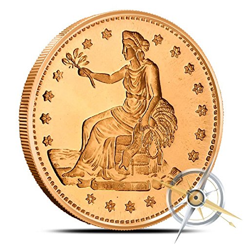 Osborne Mint Trade Dollar 1 oz Copper Round Coin