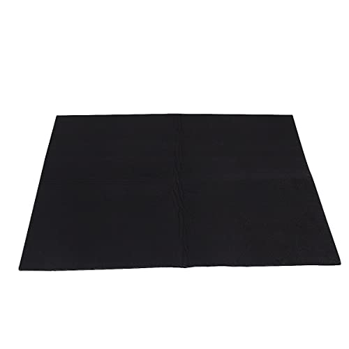 HiwowSport 18 x 24 inches High Temp Carbon Fiber Welding Protective Blanket, Heat Shield Plumbing Heat Sink Slag Fire Auto