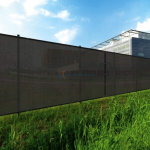 TANG Sunshades Depot Privacy Fence Screen Black 4' x 25' Heavy Duty Commercial Windscreen Residential Netting Fence Cover 150 GSM 88% Blockage with Excellent Airflow 3 Years Warranty
