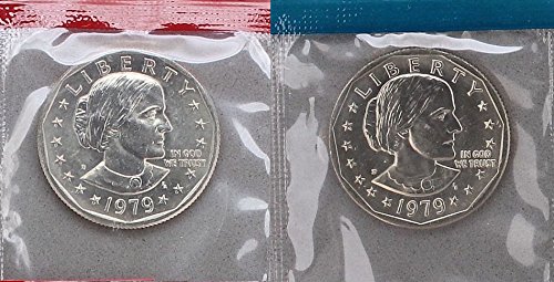 1979 Various Mint Marks P & D Susan B. Anthony SBA Gem UNC BU Dollars Original Mint Cello Collection Uncirculated