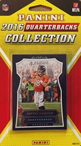 2016 panini quarterbacks collection limited edition factory sealed 10 card football set tom brady russell wilson peyton manning aaron rodgers plus