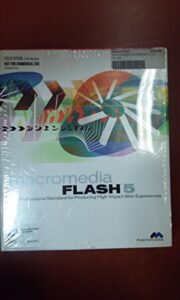 macromedia flm50d40 flash 5 education full version for windows & macintosh