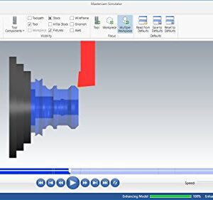 Mastercam 2017-2020 LATHE & C-Y AXIS Video Tutorial HD DVD