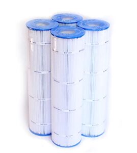 pool filter 4-pack, compatible replacement for jandy® cl460 r0554600, unicel c-7468, filbur fc-0810, & pleatco pjan115 filter cartridges