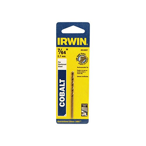 Irwin 3016007 7/64" X 2-5/8" Cobalt Drill Bit