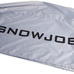 Snow Joe SJCVR-21 Universal Electric + Cordless Indoor/Outdoor Snow Thrower Cover for Snow Throwers up to 21-Inches in Width White