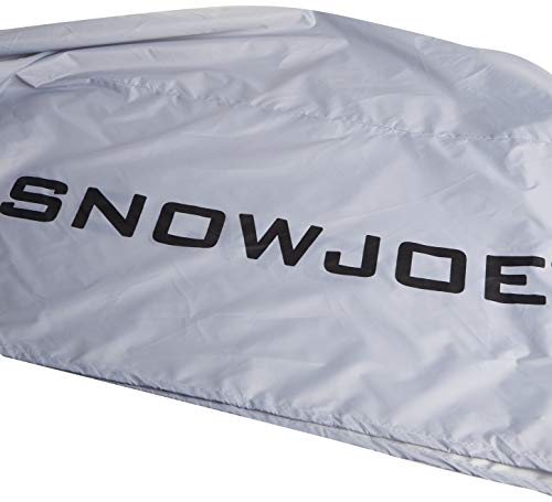 Snow Joe SJCVR-21 Universal Electric + Cordless Indoor/Outdoor Snow Thrower Cover for Snow Throwers up to 21-Inches in Width White
