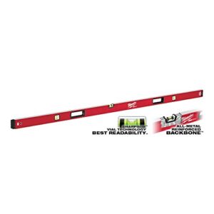 Milwaukee Accessory 78 Inch/32 Inch Redstick Magnetic Box Level Jamb Set