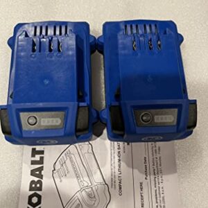 2PC New Kobalt 24-Volt 24V 2.0-Amp Hours Lithium Power Tool Battery # 0673802 .#GG4346 43ETR98-Y57448