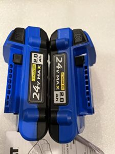 2pc new kobalt 24-volt 24v 2.0-amp hours lithium power tool battery # 0673802 .#gg4346 43etr98-y57448