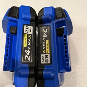 2PC New Kobalt 24-Volt 24V 2.0-Amp Hours Lithium Power Tool Battery # 0673802 .#GG4346 43ETR98-Y57448