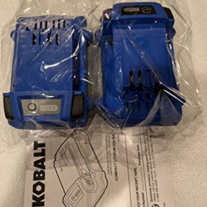 2PC New Kobalt 24-Volt 24V 2.0-Amp Hours Lithium Power Tool Battery # 0673802 .#GG4346 43ETR98-Y57448