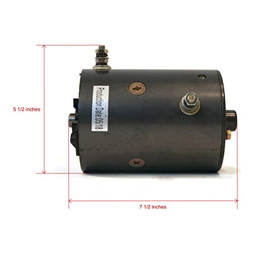 New Slot Shaft Plow Motor for Fisher & Western Snow Plow Applications 21500K-1 21500 48285 46-2473, 46-2584, 46-3618, 46-4175 MKW4009, MUE6103, MUE6111, MUE6111S, MUE6206AS, MUE6306