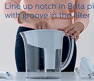 Brita 5 Pitcher Replacement Advanced Water Filter Model # OB03 (Total 1 Box)