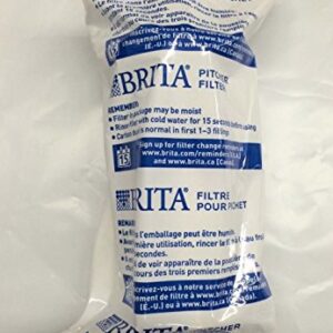 Brita 5 Pitcher Replacement Advanced Water Filter Model # OB03 (Total 1 Box)