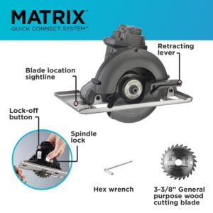 Black & Decker BDCDMT1206KITC Matrix 6 Tool Combo Kit with BDCMTTS Matrix Trim Saw Attachment