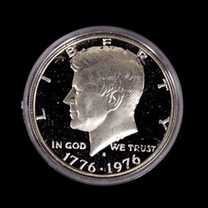 1976 s 40% silver kennedy half dollar gem proof half dollar brilliant uncirculated (1/2) us mint pf-68