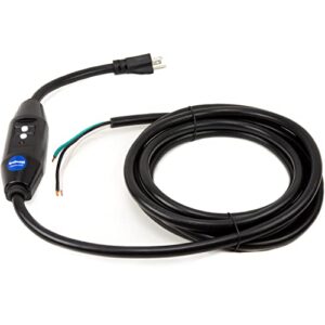 gfci cord replacement for hot tub, spa & pool - 120v/15a inline style