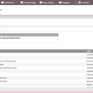 Dell SonicWALL 01-SSC-4429 Comprehensive Gateway Security Suite for NSA 3600 1-Year