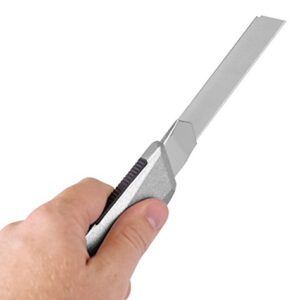 Internet's Best Snap-Off Utility Knife - Regular - Set of 3 - Belt Clip - Retractable Razor Knife Set - Box Cutter Locking Razor Knife