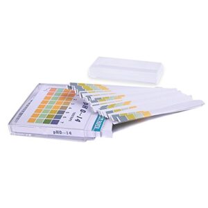 PH Test Strips,100 PH Strips Universal (ph 0~14),Litmus Paper PH Test Strips | Water Test Kit for Aquarium, Pool, Spa, Well & Tap Water,High Sensitivity Test Strips