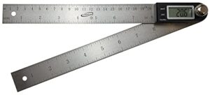 igaging 35-408 digital protractor with 10" rule, 11"