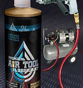 Premium Air Tool Lubricant - 16 FL. OZ. Industrial Pneumatic Tool Oil