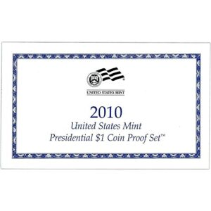 2010 S US Mint Presidential $1 Coin Proof Set OGP Proof