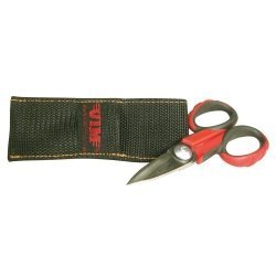 vim tools ws55 work shears multi purpose cutters, 5 1/2 long with sheath by vim tools