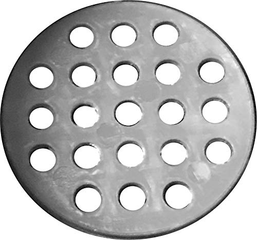 PF WaterWorks PF0959HairSTRAINUniversal Tub Drain Hair Catcher/Strainer/Shroom/Snare - Only Design that Works With or Without Tub Stoppers (Toe Touch, Lift Lock, Lift Turn or Grid) Gray