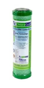 filtrex (fx10chlora 9.75"x2.75" chloraguard chloramine removal carbon block filter