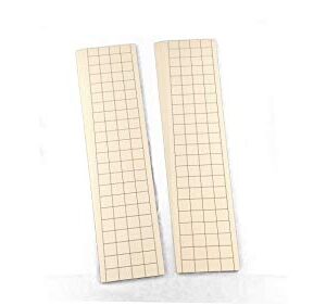 5"x17" 24 Pack, Fly Light, Insect Light Trap Replacement Glue Boards with 1" Grid