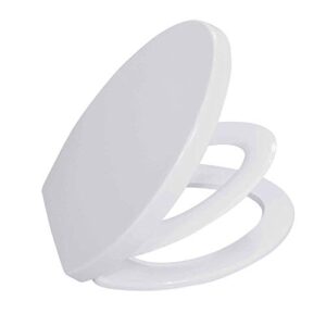 BATH ROYALE Potty Training Toilet Seat, Adult/Child Combo, Premium Family BR631B-FFP Elongated White