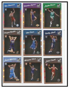 2016 2017 donruss nba basketball series complete mint 200 card set with stars and rookies lebron james stephen curry brandon ingram and more