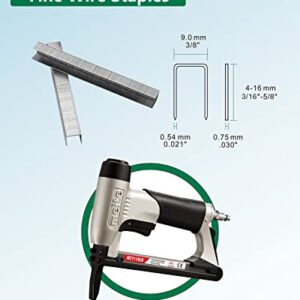 meite 22G71S38 22 Gauge 71 Series 3/8" Crown Wide 3/8" Leg Length Galvanized Staples for Upholstery Stapler 10,020 PCS/Box (1 Box)